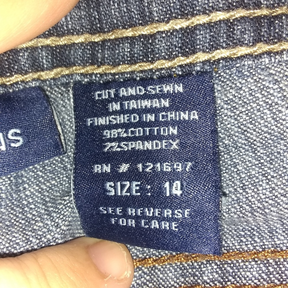 Bill blass jeans size 14